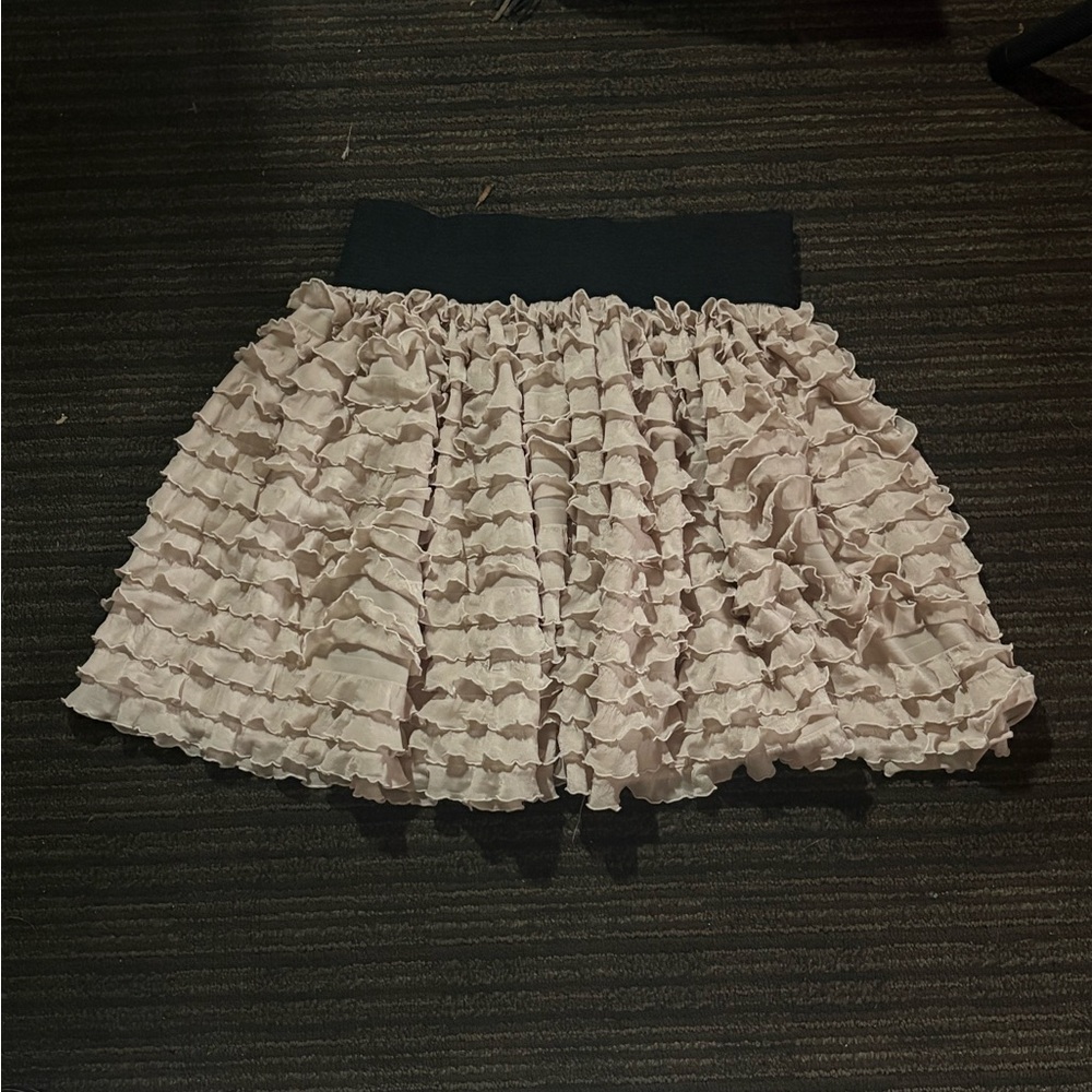 Zara Evening Collection ruffle skirt
